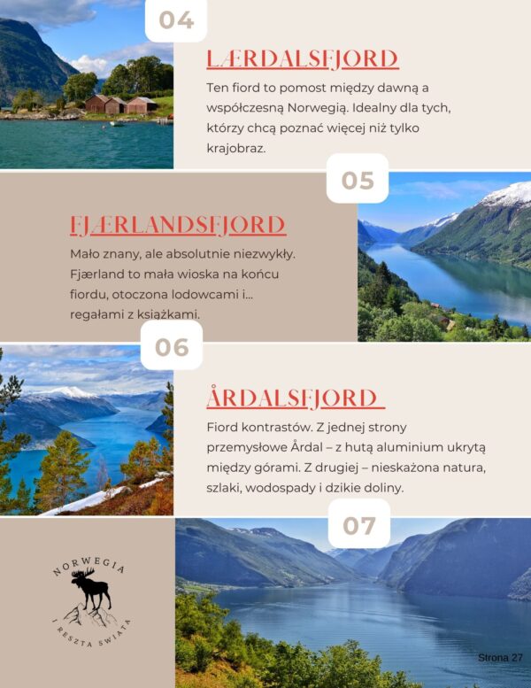 Przewodnik po Norwegii cz.I - Vestlandet ( e-book PDF )      "Jak nie zgubić się wśród fiordów" - obrazek 2
